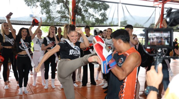 “สวยได้สตรองด้วย” นางงาม MU2025 ใส่นวมลุย “ไทยเกอร์ มวยไทย”